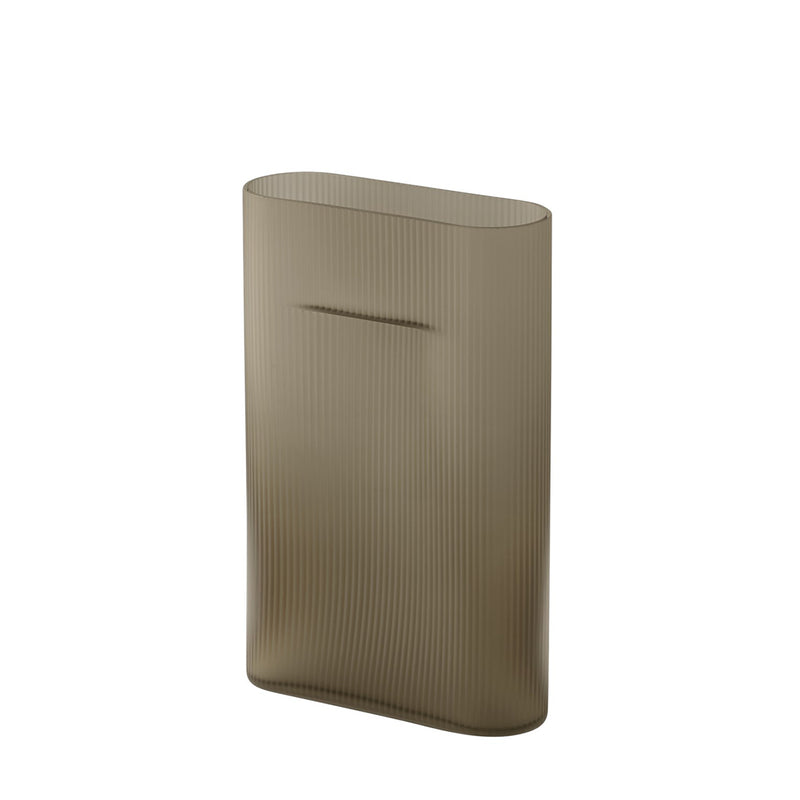 muuto | ridge vase | taupe 35cm