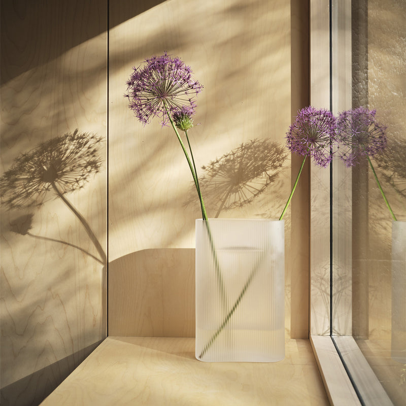 muuto | ridge vase | white 35cm