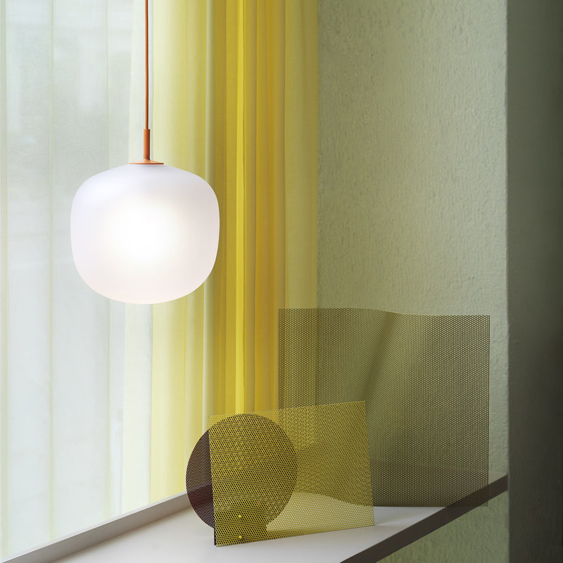 muuto | rime pendant lamp | orange 25cm – top3 by design