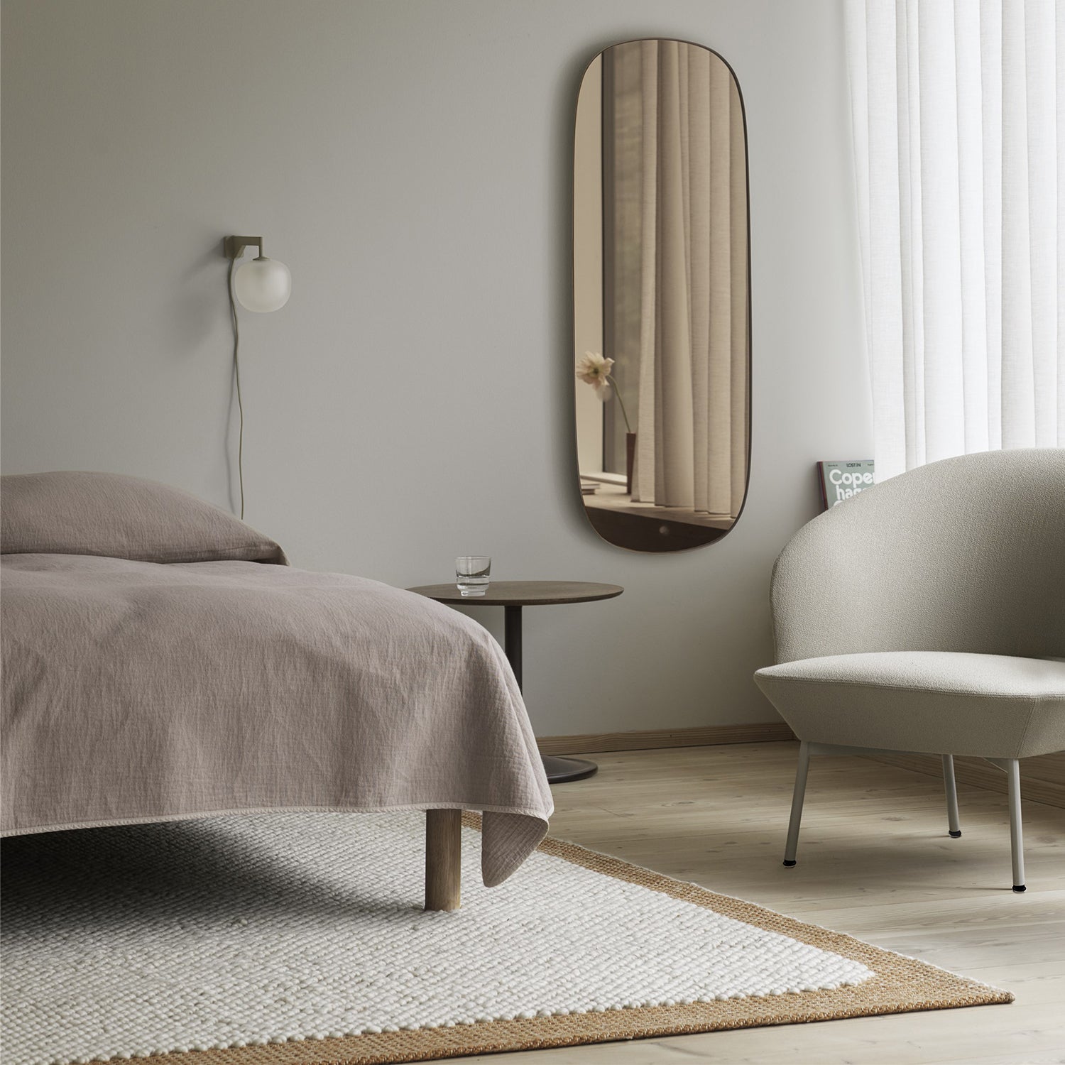 Muuto Rug muuto | pebble wool rug | burnt orange 200x300cm – top3 by design