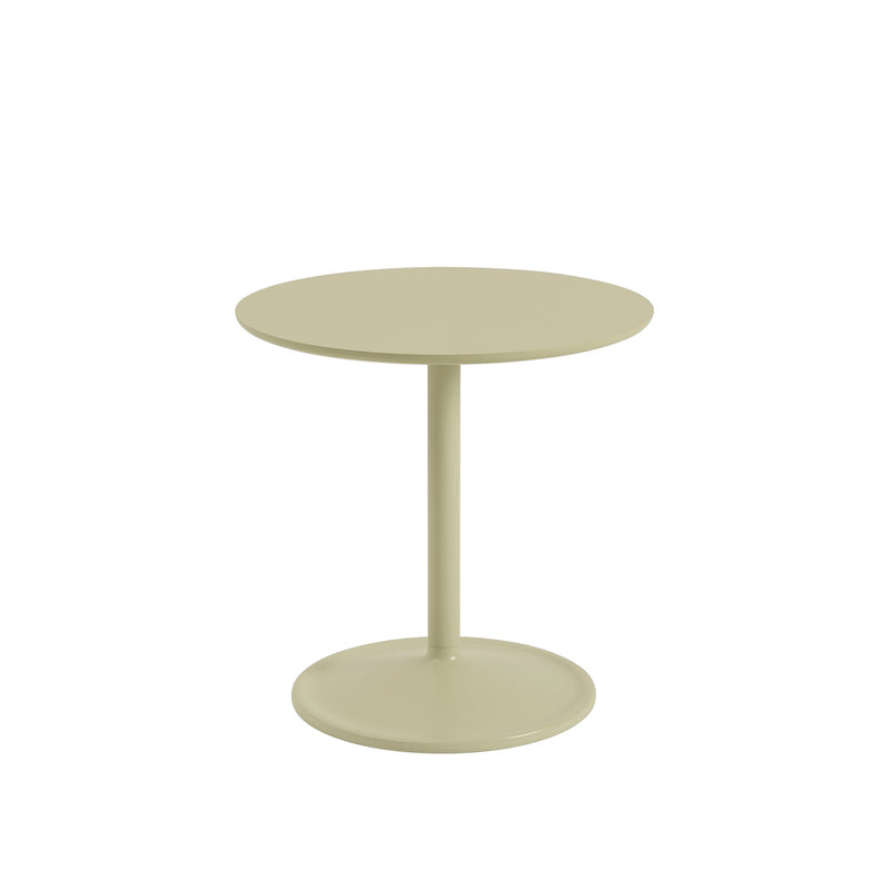 muuto | soft side table 48x48cm | beige green laminate