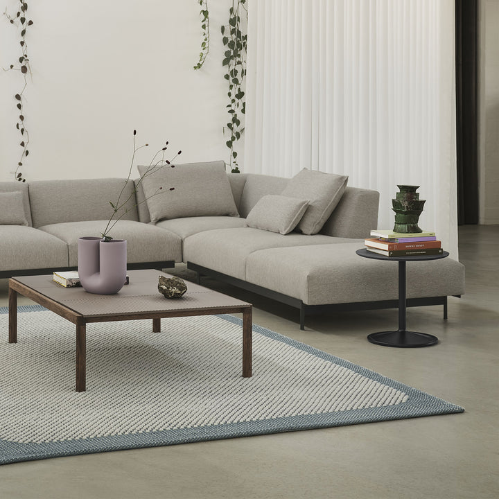 muuto | soft side table 48x48cm | black laminate