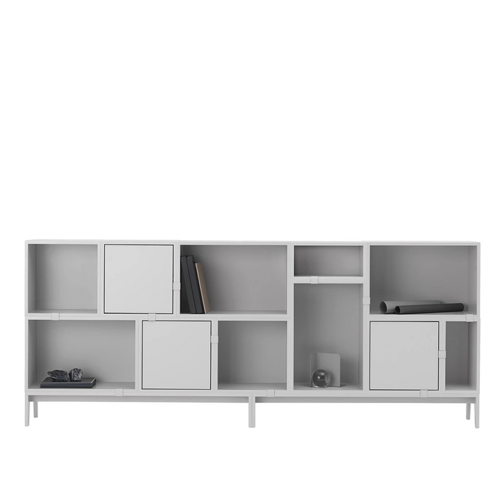 muuto | stacked storage system | podium | light grey - discontinued
