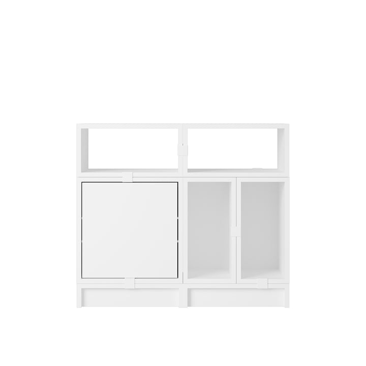 muuto | stacked storage system | plinth 43.5cm | white