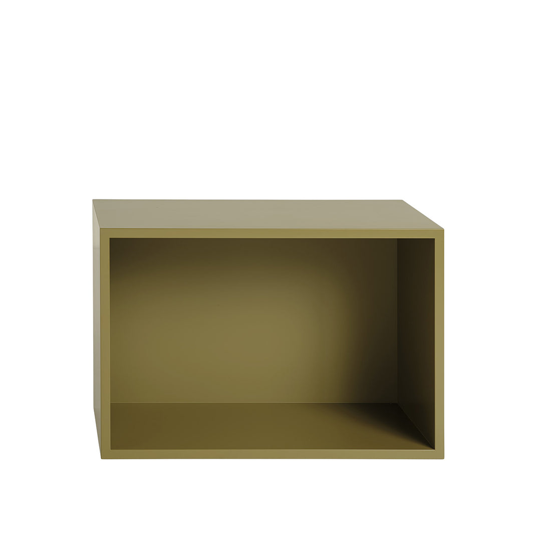 muuto | stacked storage system | brown green