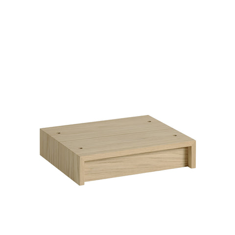 muuto | stacked storage system | plinth 43.5cm | oak