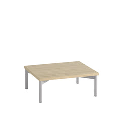 muuto | stacked storage system | podium with tube base 43.5cm | oak + grey