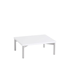 muuto | stacked storage system | podium with tube base 43.5cm | white + grey