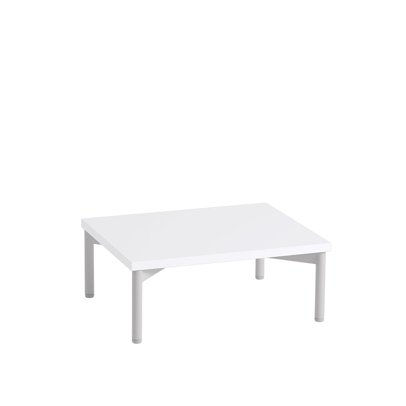 muuto | stacked storage system | podium with tube base 43.5cm | white + grey