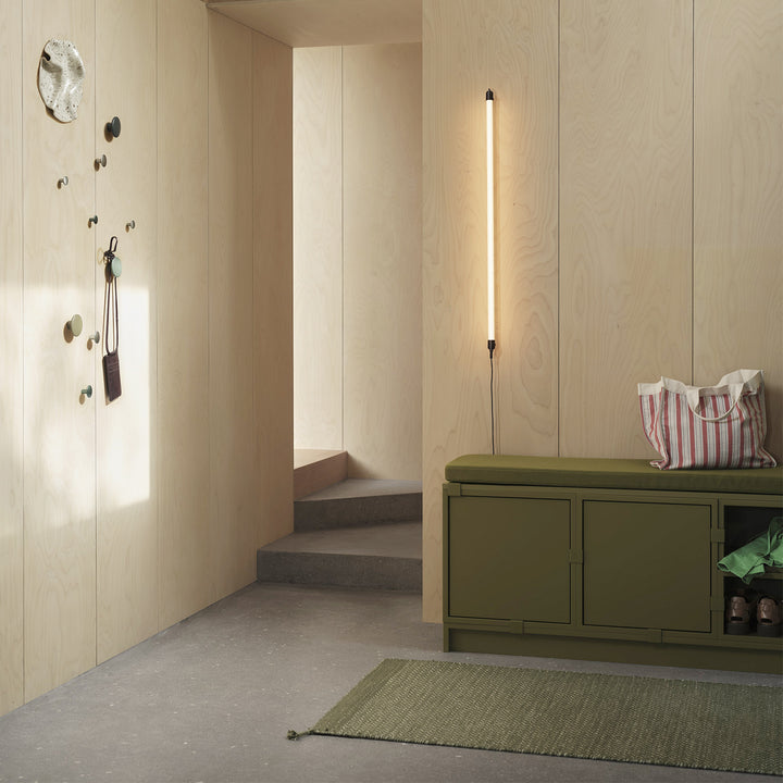 muuto | stacked storage system | seat cushion | steelcut 985