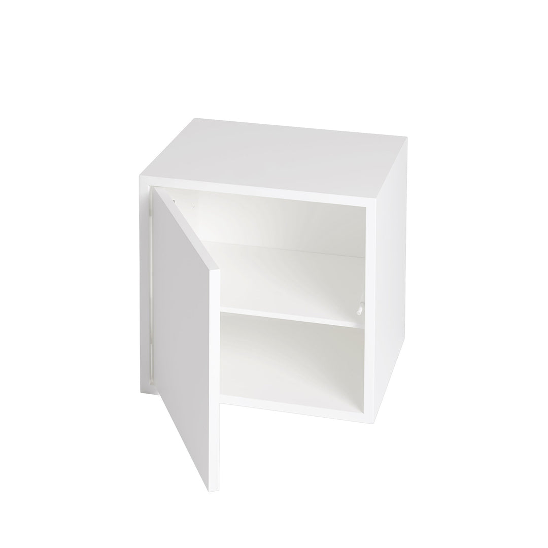 muuto | stacked storage system | shelf for module with door | white