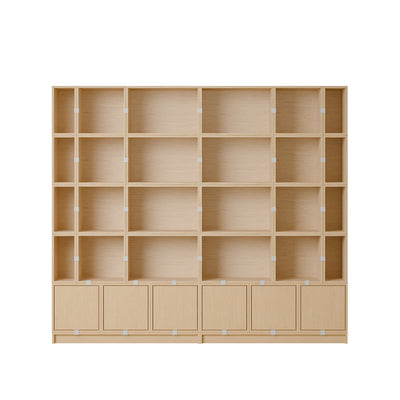 muuto | stacked storage system | plinth 131cm | oak