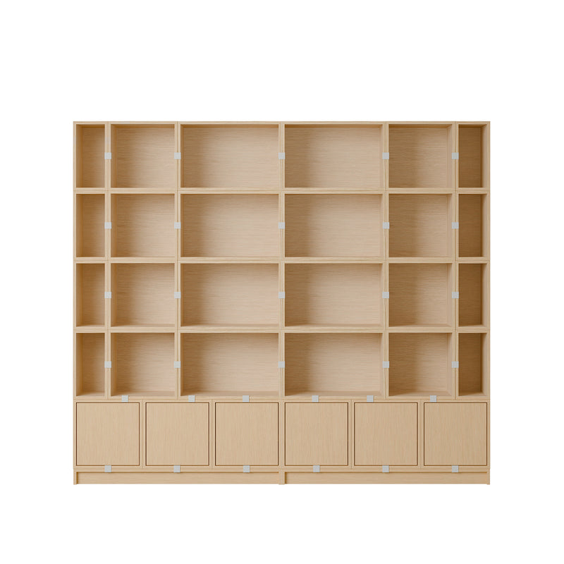 muuto | stacked storage system | plinth 131cm | oak