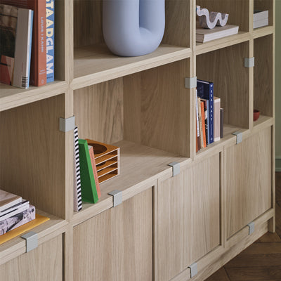 muuto | stacked storage system | plinth 131cm | oak