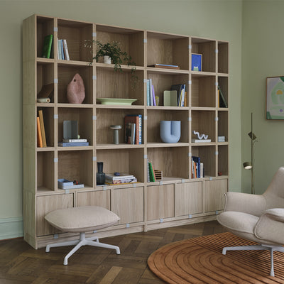 muuto | stacked storage system | plinth 131cm | oak