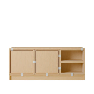 muuto | stacked storage system | plinth 131cm | oak