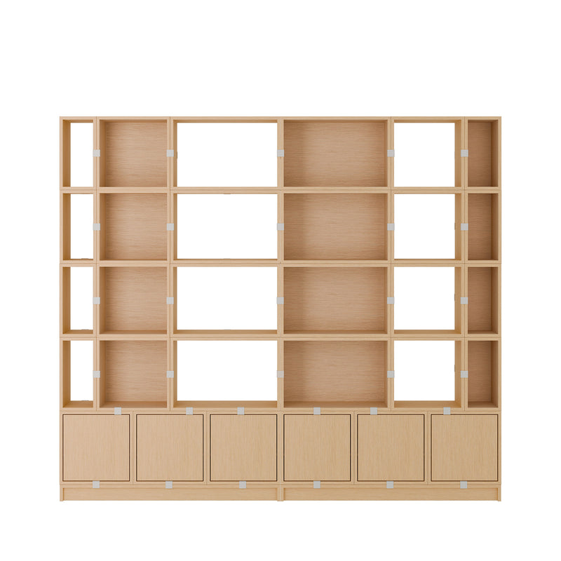 muuto | stacked storage system | plinth 131cm | oak