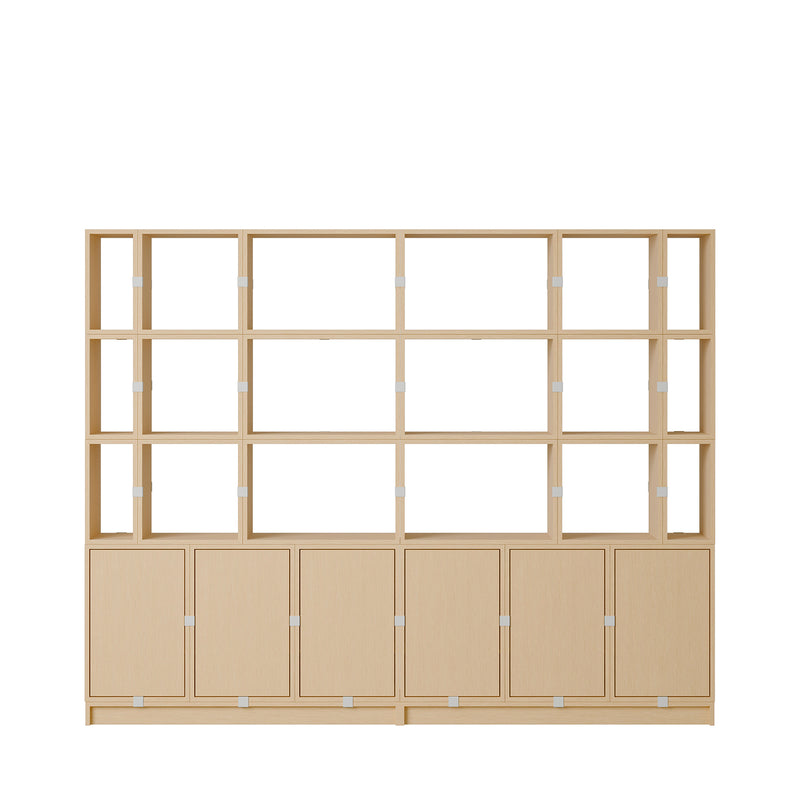 muuto | stacked storage system | plinth 131cm | oak