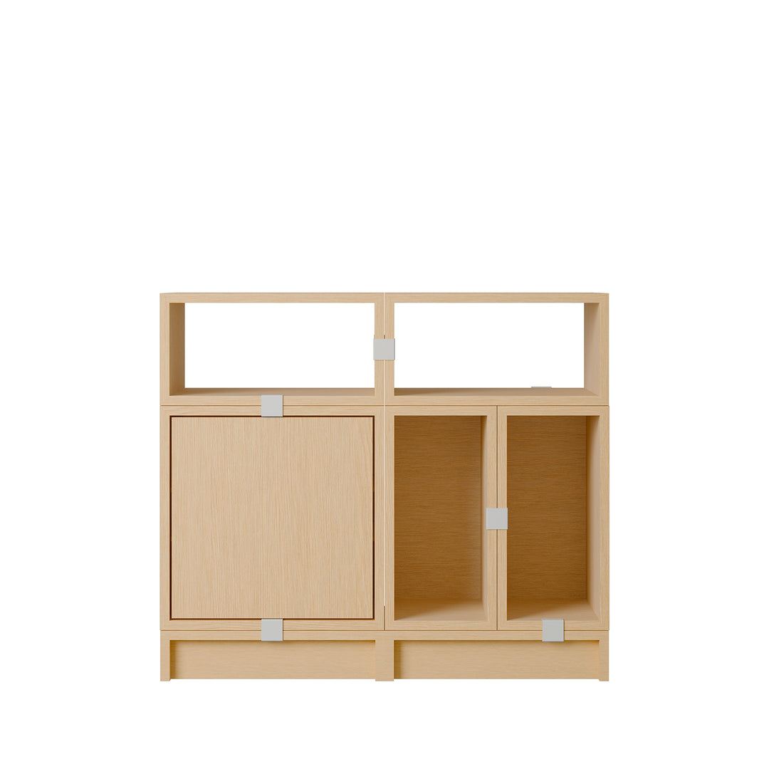 muuto | stacked storage system | oak