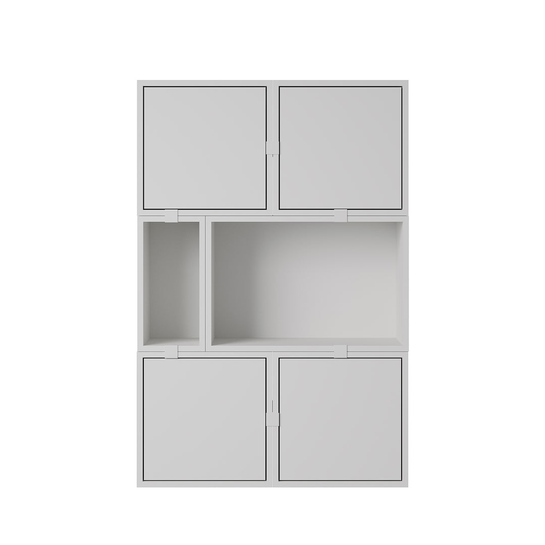 muuto | stacked storage system | grey