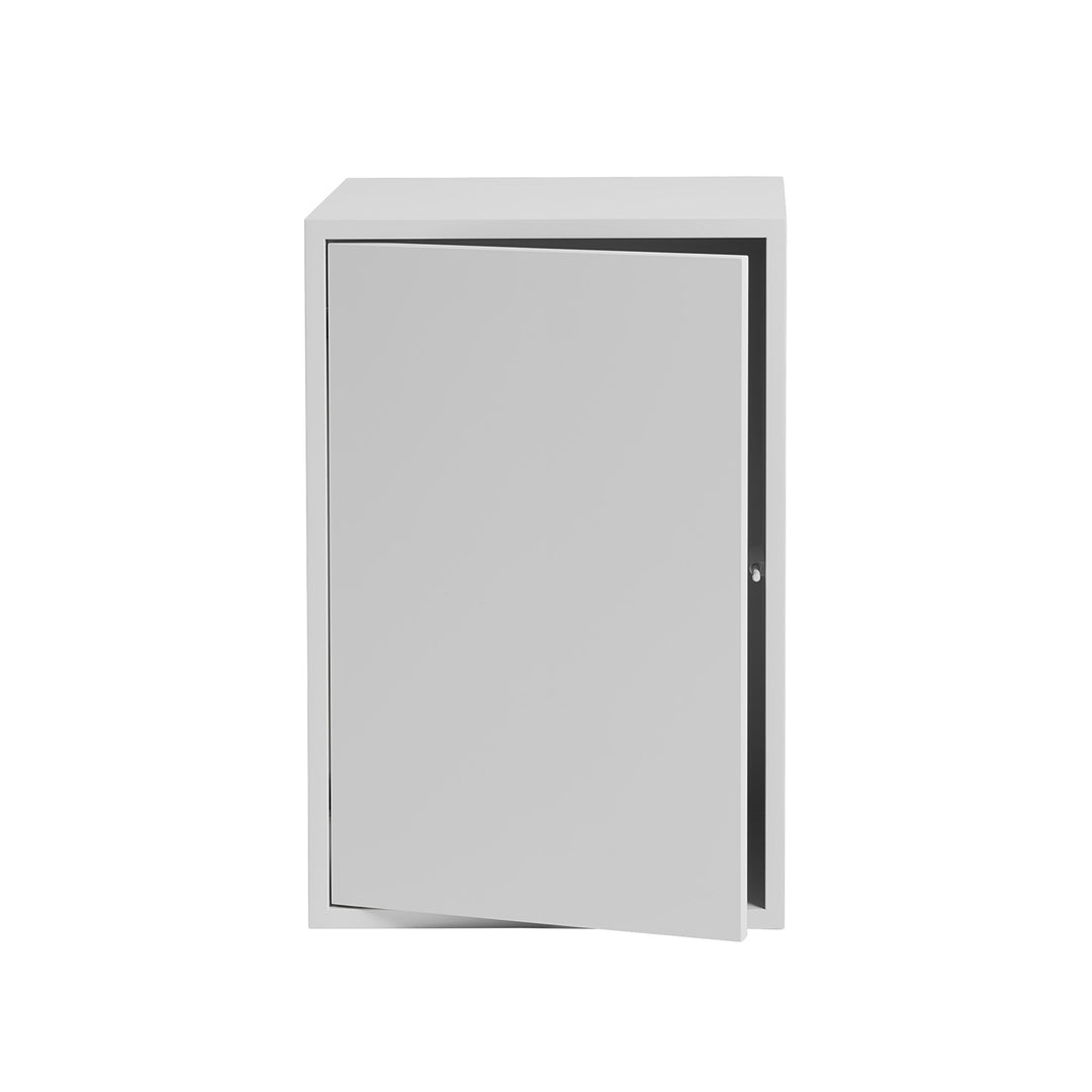 muuto | stacked storage system | shelf for module with door | grey