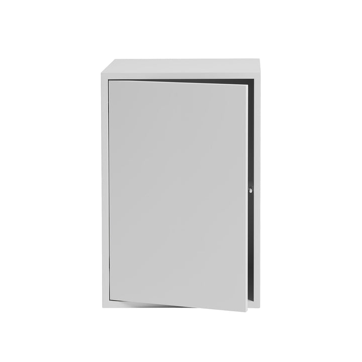 muuto | stacked storage system | shelf for module with door | grey
