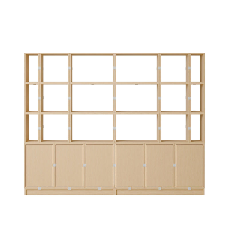 muuto | stacked storage | module with door | large oak