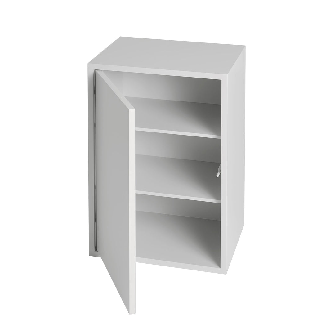 muuto | stacked storage system | shelf for module with door | grey