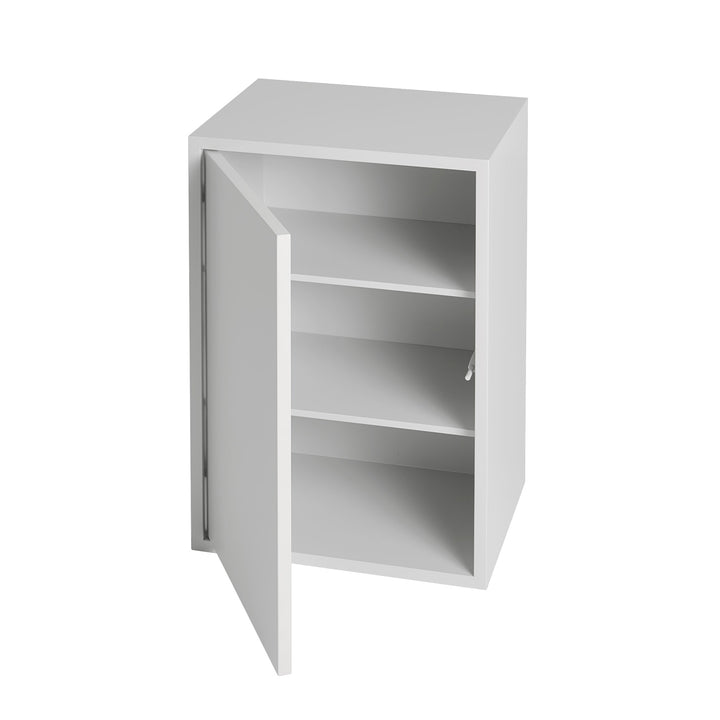 muuto | stacked storage system | shelf for module with door | grey