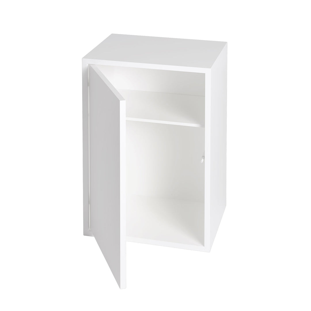 muuto | stacked storage system | shelf for module with door | white