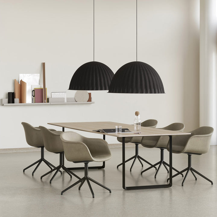 muuto | under the bell pendant lamp | black 82cm
