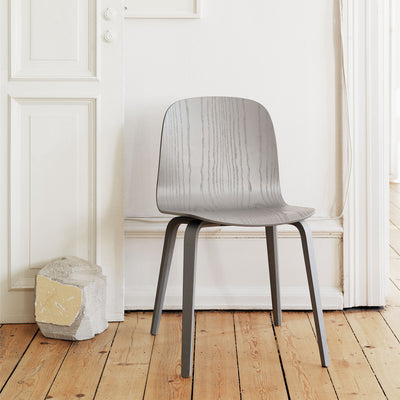 muuto | visu chair | wood base | grey