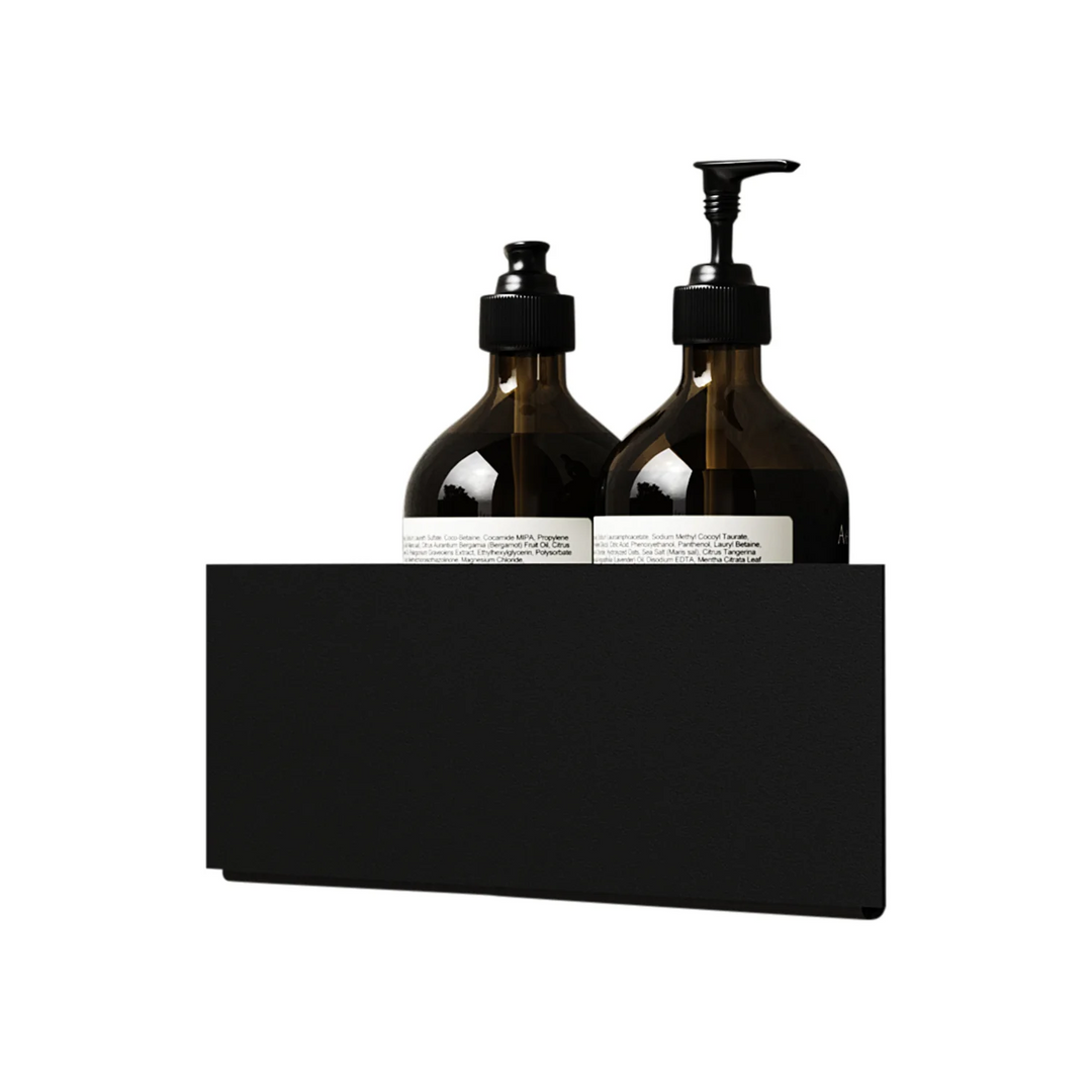 nichba | bath shelf corner | black - LC