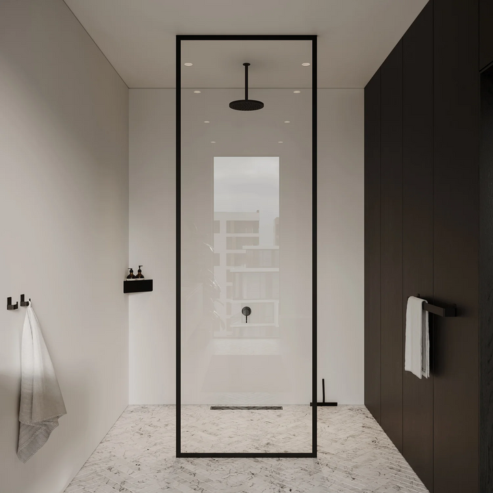 nichba | bath shelf corner | black - LC