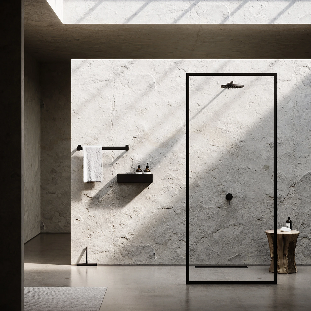 nichba | towel hanger | black - LC