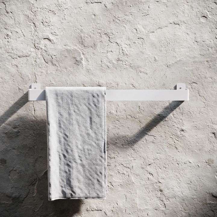 nichba | towel hanger | white - LC