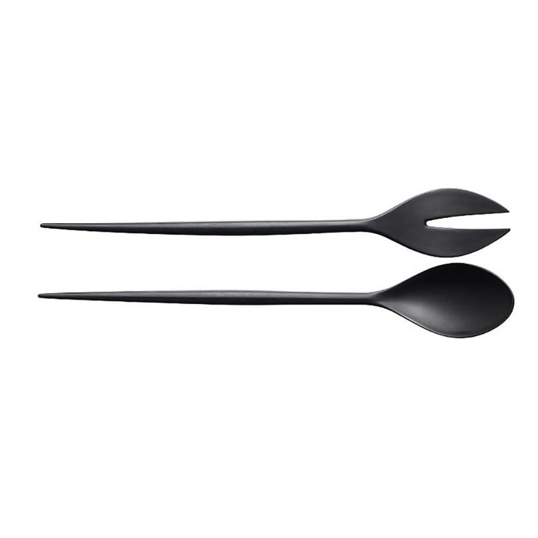 normann copenhagen | krenit salad servers | black ~ DC