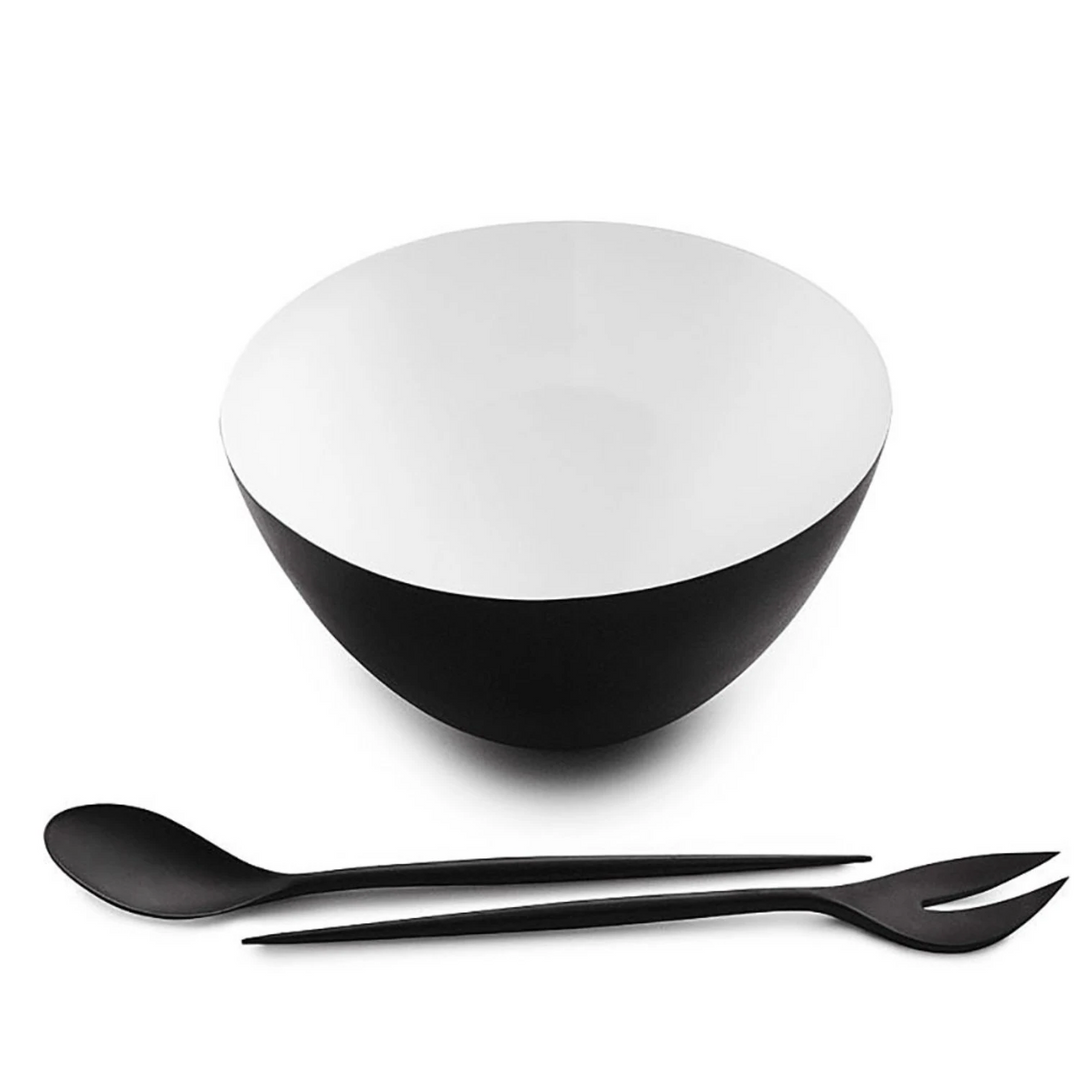 normann copenhagen | krenit salad servers | black ~ DC