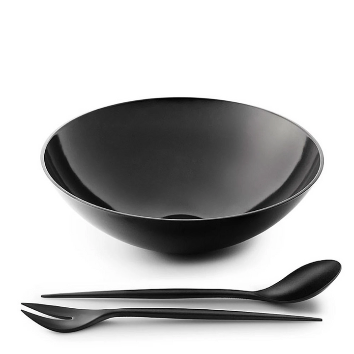 normann copenhagen | krenit salad servers | black ~ DC