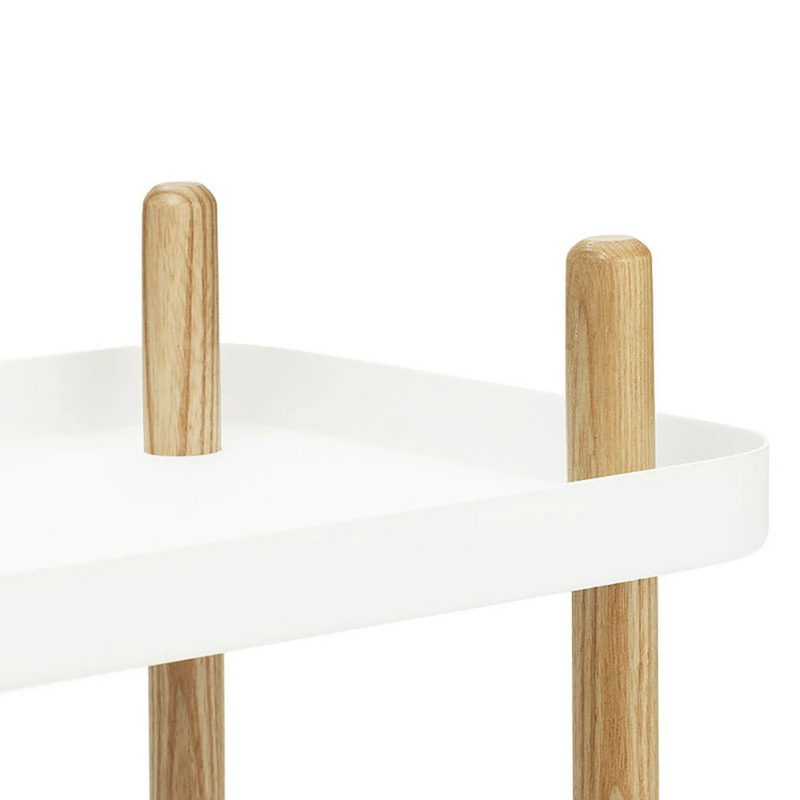 normann copenhagen | block table | white