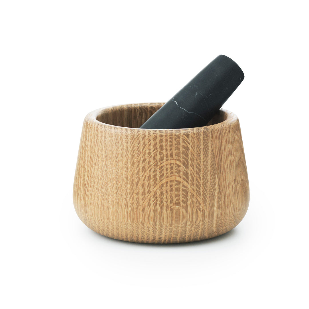 normann copenhagen | craft mortar + pestle | black