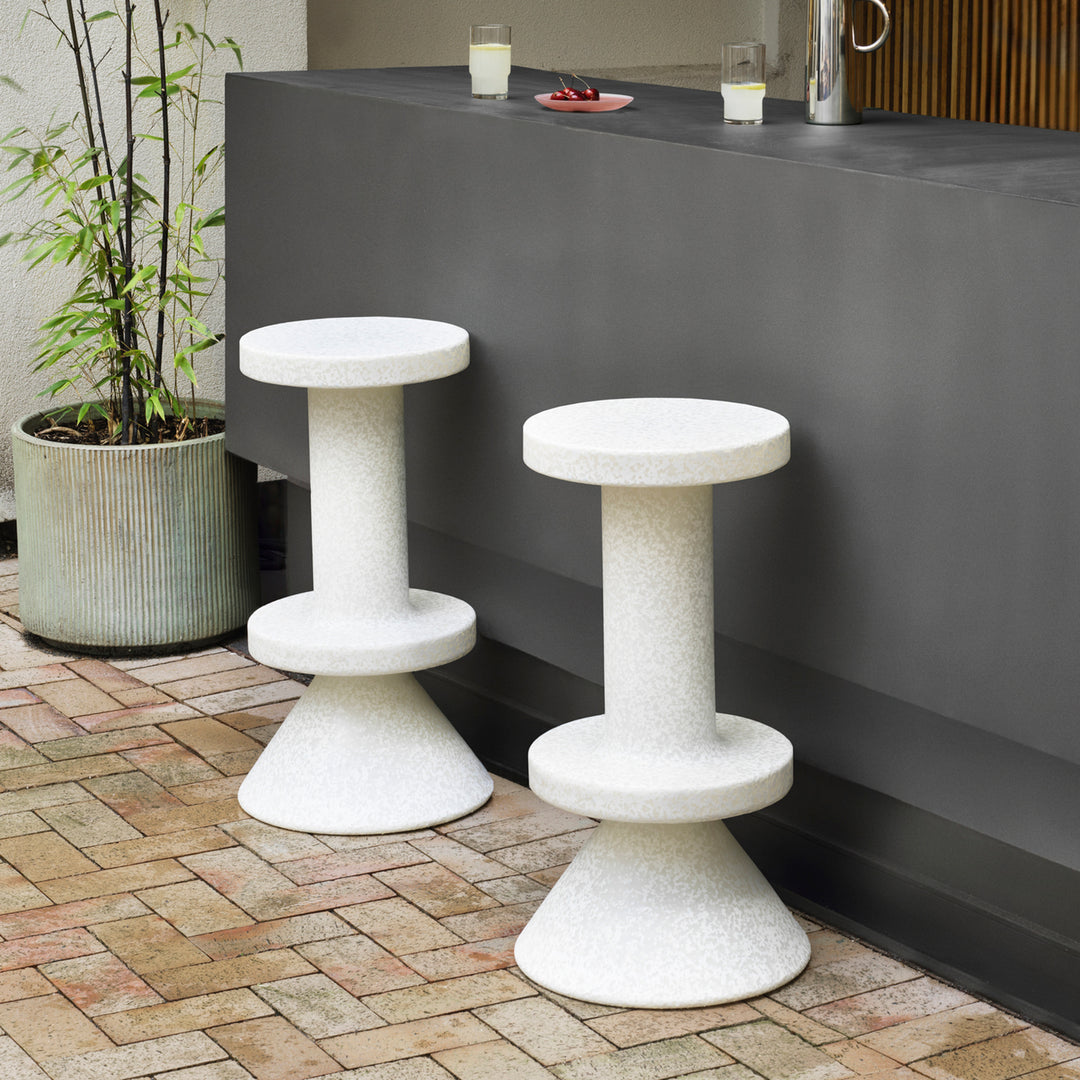 normann copenhagen | bit barstool 65cm | white | white