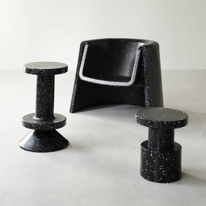 normann copenhagen | bit barstool 65cm | black | black