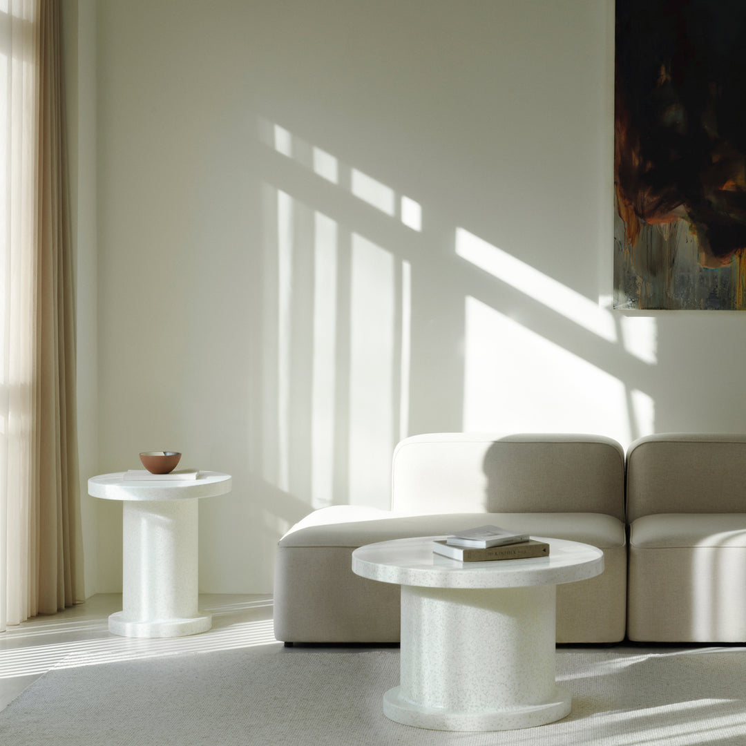 normann copenhagen | bit coffee table | white | white