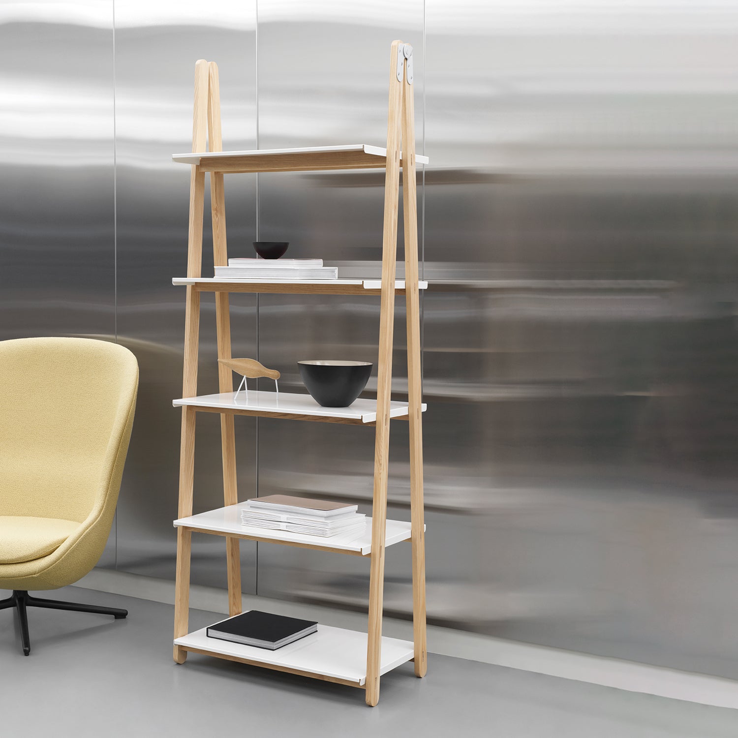 本棚・本収納 Normann  ONE STEP UP BOOKCASE normann copenhagen | one step up bookcase | 200cm – top3 by design