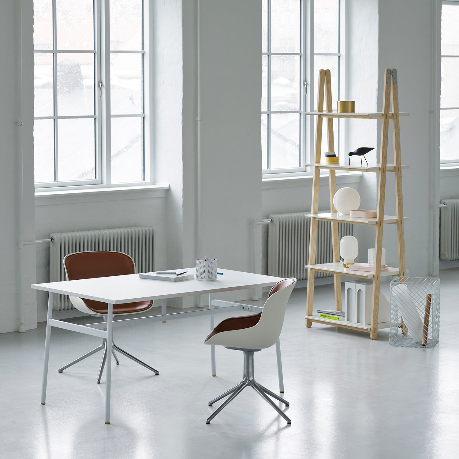 normann copenhagen | one step up bookcase | 200cm – top3 by design