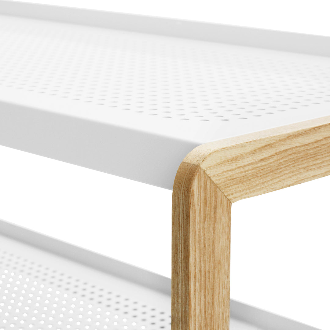 normann copenhagen | sko shoe rack | white ~ DC