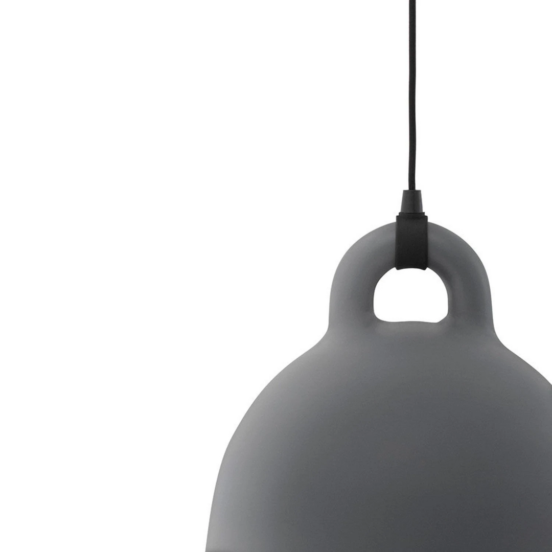 normann copenhagen | bell lamp | medium grey ~ DC