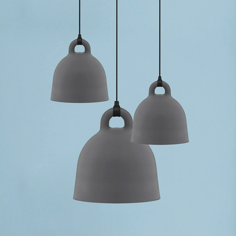 normann copenhagen | bell lamp | medium grey