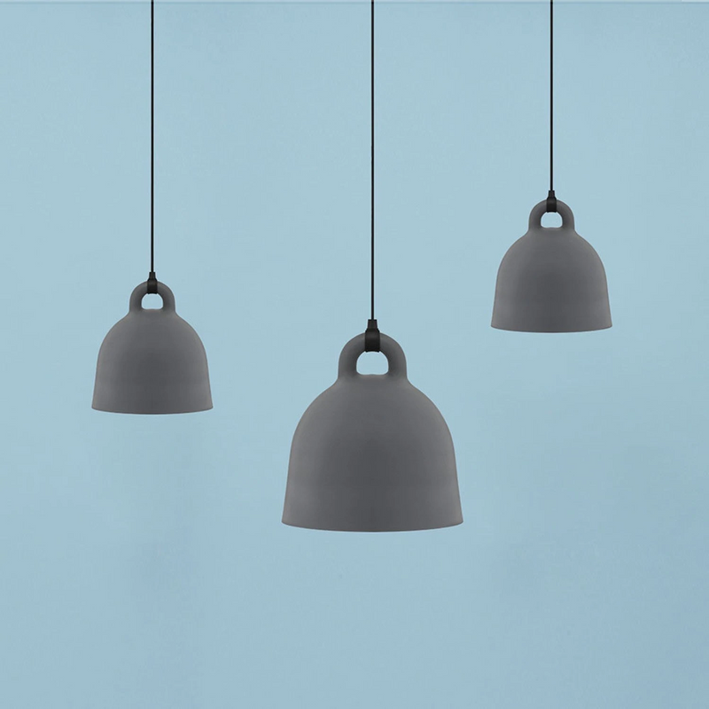 normann copenhagen | bell lamp | extra small grey